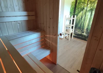 Sauna - Domki na wynajem na Lubczykowej